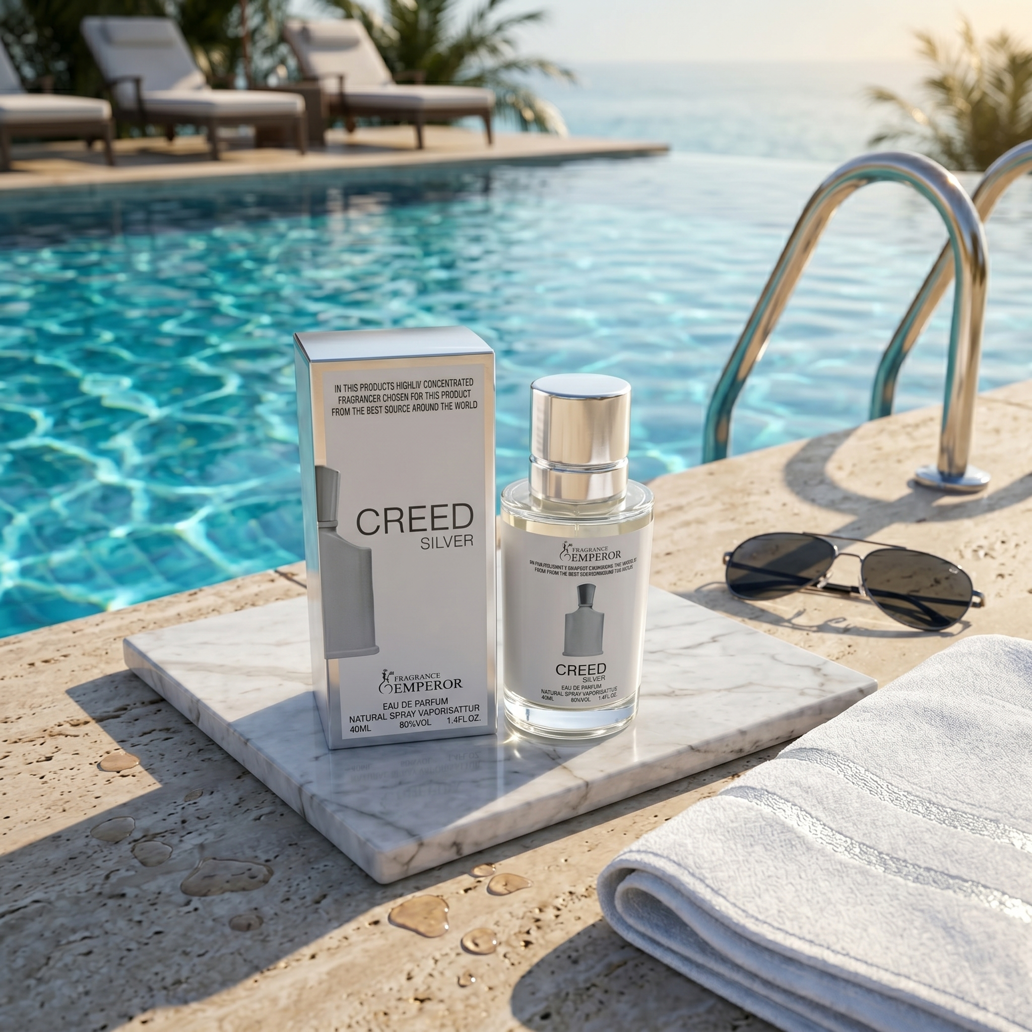 Creed Silver Perfume 60ml – Emperor Original Style - Image 2