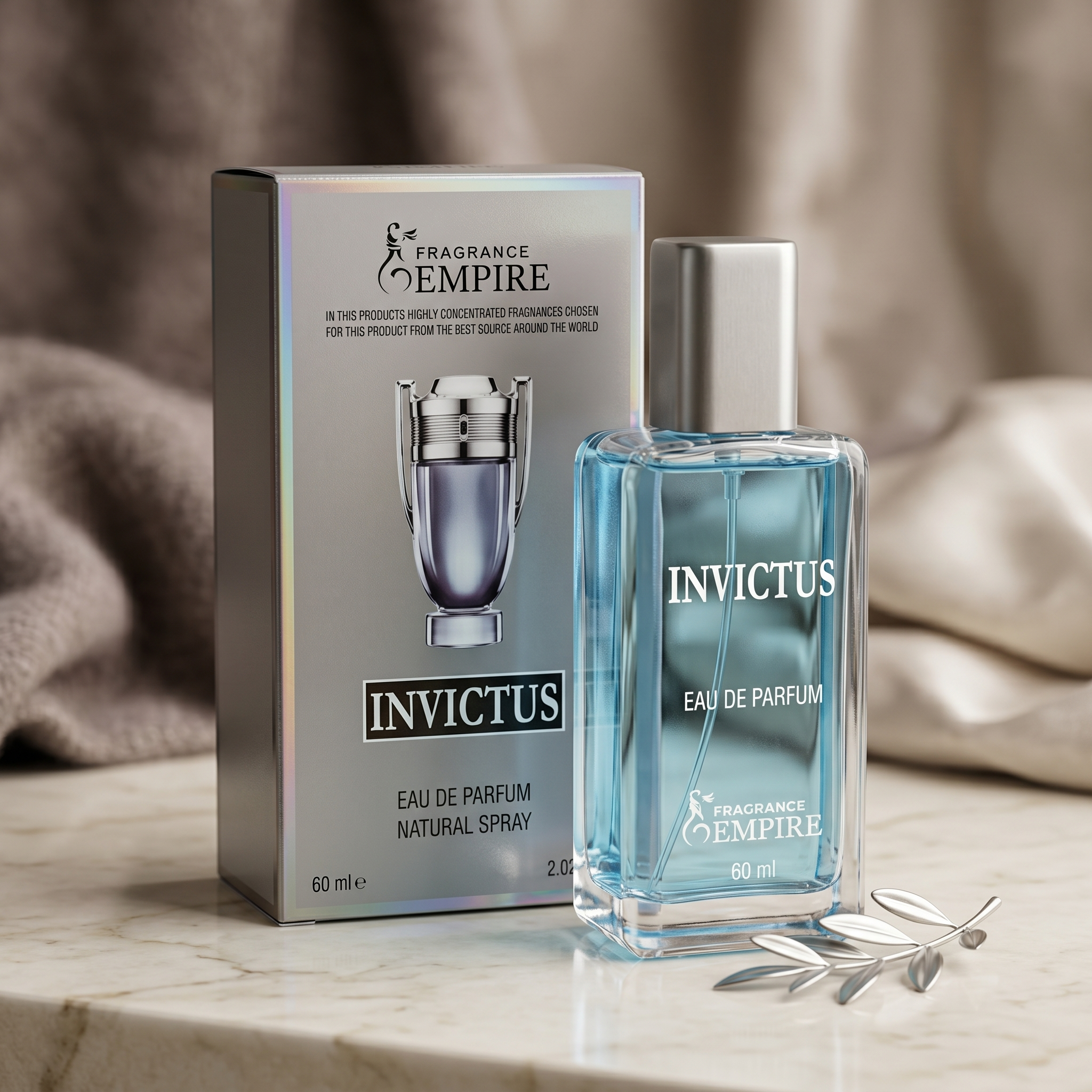 Empire Invictus Luxury Perfume for Men 60ml - Image 3
