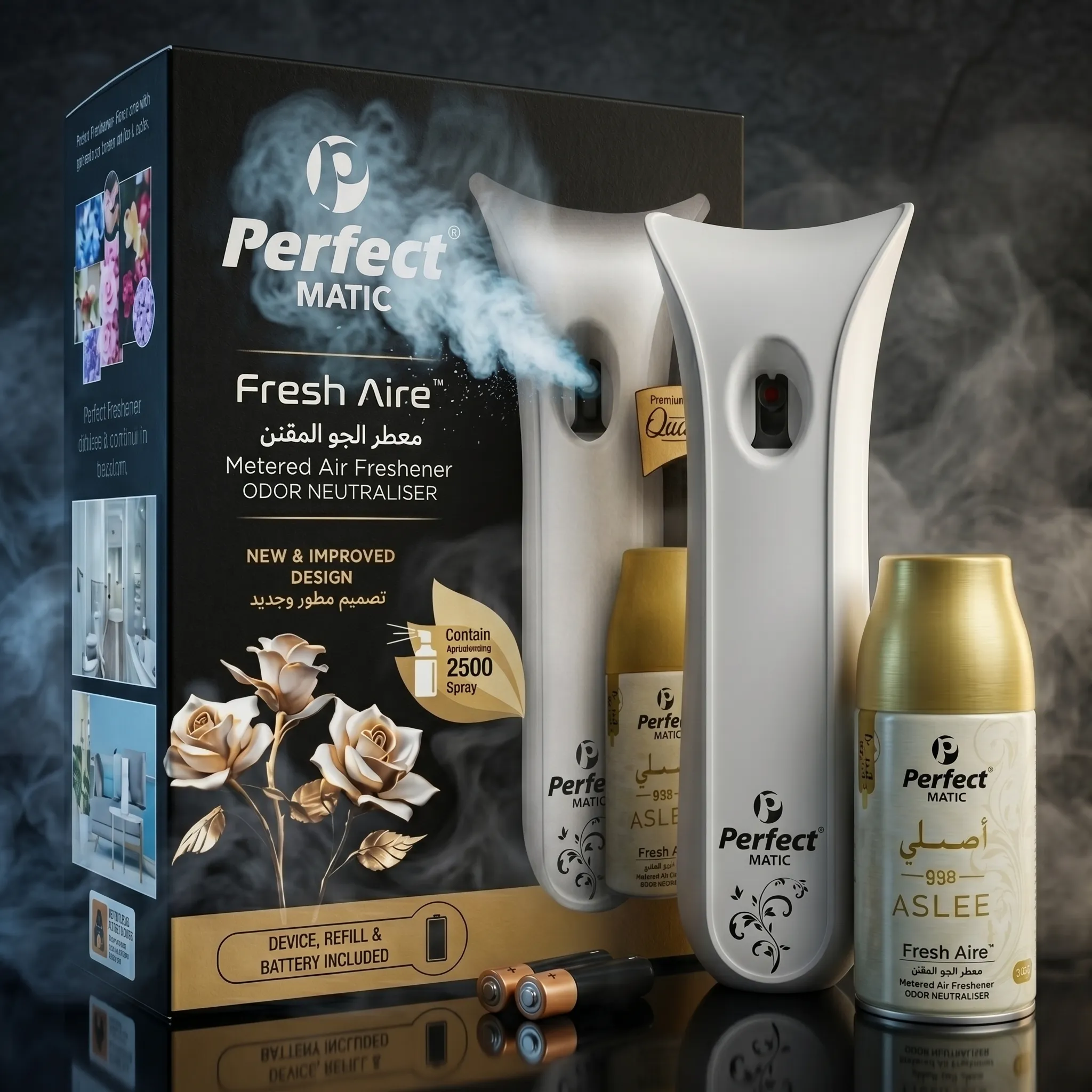 Perfect Air Freshener Dispenser with Refill